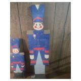 Hand-Painted Wooden Toy Soldiers Hand-Painted Wooden Toy Soldiers