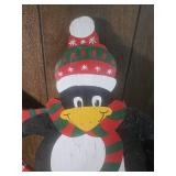 Holiday Penguin Yard Stakes Holiday Penguin Yard Stakes