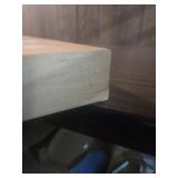 Wooden Display Shelf with Bull Nose Edge Wooden Display Shelf with Bull Nose Edge
