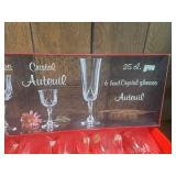 Cristal d'Auteuil Lead Crystal Wine Glasses - Set of 6 Cristal d'Auteuil Lead Crystal Wine Glasses - Set of 6
