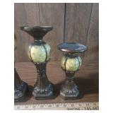 Decorative Orb Candlesticks Set of 3 Decorative Orb Candlesticks Set of 3