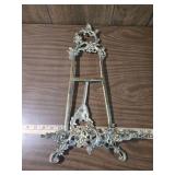 Ornate Metal Picture Frame Stand Ornate Metal Picture Frame Stand