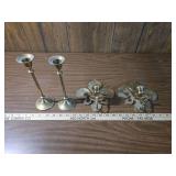 Brass Taper Candlestick Holders Brass Taper Candlestick Holders