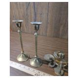 Brass Taper Candlestick Holders Brass Taper Candlestick Holders