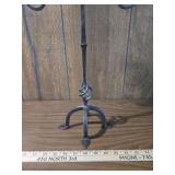 Wrought Iron Triple Candle Holder Wrought Iron Triple Candle Holder
