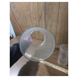 Frosted Glass Cylinder Display Container Frosted Glass Cylinder Display Container
