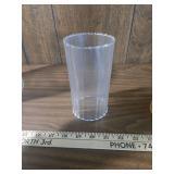 Frosted Glass Cylinder Display Container Frosted Glass Cylinder Display Container