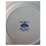 50 pieces Blue Willow Pattern Dinnerware Set old willow alfred meakin england 50 pieces Blue Willow Pattern Dinnerware Set old willow alfred meakin england