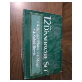 Snowman Holiday 12 Piece Dinnerware Set Snowman Holiday 12 Piece Dinnerware Set