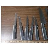 Professional Kitchen Knife Set - 9 Piece Collection Professional Kitchen Knife Set - 9 Piece Collection