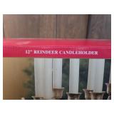 Dillard's 12-inch Reindeer Candleholder Dillard's 12-inch Reindeer Candleholder