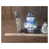 Winter Snowman Figurine Collection Winter Snowman Figurine Collection