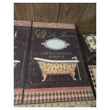 Le Bain French Bathroom Wall Art Set Le Bain French Bathroom Wall Art Set