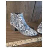 Snake Print Ankle Boots Snake Print Ankle Boots