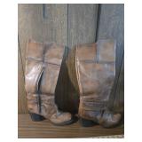 Steve Madden Laramie Laser Cut Tall Boots Steve Madden Laramie Laser Cut Tall Boots