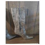 Women's Tall Riding Boots with Lace Detail Women's Tall Riding Boots with Lace Detail