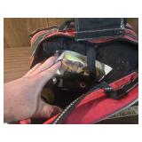 Justin Case Red and Black Sports Equipment Bag Justin Case Red and Black Sports Equipment Bag