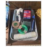 Home Maintenance Supply Lot with Tools and Rope Home Maintenance Supply Lot with Tools and Rope