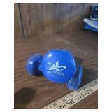 Athletech Hand Weights Set - Black and Blue Dumbbells Athletech Hand Weights Set - Black and Blue Dumbbells