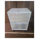 4-Drawer Plastic Storage Cart with Wheels 4-Drawer Plastic Storage Cart with Wheels