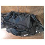 Gymboree Black Duffle Bag with Blue Accents Gymboree Black Duffle Bag with Blue Accents