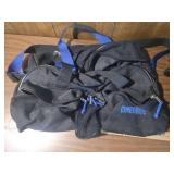 Gymboree Black Duffle Bag with Blue Accents Gymboree Black Duffle Bag with Blue Accents