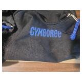 Gymboree Black Duffle Bag with Blue Accents Gymboree Black Duffle Bag with Blue Accents