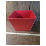 Red Holiday Gift Basket Container Red Holiday Gift Basket Container
