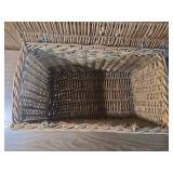 Decorative Woven Wicker Storage Basket Decorative Woven Wicker Storage Basket