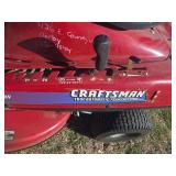 Craftsman 13.5HP Riding Lawn Mower runs and works as should Craftsman 13.5HP Riding Lawn Mower runs and works as should