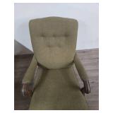 Mid Century Button-Tufted Armchair Mid Century Button-Tufted Armchair