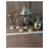 Traditional Brass Candlesticks Set Traditional Brass Candlesticks Set