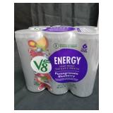 V8 +Energy Pomegranate Blueberry Juice Energy Drink  8 fl oz Can  6 Count