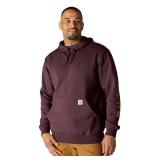 Carhartt mens Loose Fit Midweight Logo Sleeve Graphic fashion sweatshirts, Port, 3X-Large US - Retail $65