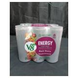 V8 V-FUSION BEVERAGE CHERRY 6 - 8FL OZ CANS