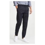Theory mens Terrance.neoteric Business Casual Pants, Black, Small US - Retail: $105