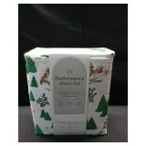 Full 400 Thread Count Christmas Holiday Performance Sheet Set Winter Scene - Threshold - Retail: $45