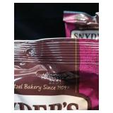 2 pk Snyders PRETZEL PIECES, HONEY, MUSTARD & ONION 8 Oz Bag