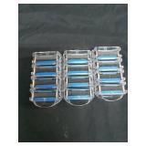 Amazon Basics 5-Blade Razor Refills for Men with Dual Lubrication, Hypoallergenic, Clean Shave, Precision Beard Trimmer, 12-Pack (Fits Amazon Basics Razor Handles only)