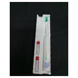 Colgate Total Battery Powered Electric Toothbrush, 1 Pack, Soft Bristle Battery Toothbrush for Adults, Includes 2 AAA Batteries and Built In 2 Minute Timer, Sensitive and Regular Brushing Modes, White