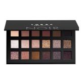 LORAC PRO Matte & Shimmer Eyeshadow Palette, Noir | Glitter | Mirror Compact | Cruelty Free, Gluten Free, Vegan - Retail: $39