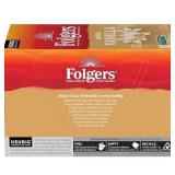 Folgers French Vanilla Artificially Flavored Coffee, Keurig K-Cup Pods, 10 Count Box