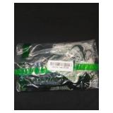 Princess Polly Delvonte Black V-Neck Bow Detail Crop Top, Size 2 - Retail: $47