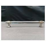 Amerock BP36661CPN | Clear/Polished Nickel Cabinet Pull | 8 in (203 mm) Center-to-Center Cabinet Handle | Glacio | Drawer Pull | Kitchen Cabinet Handle | Furniture Hardware Pack of 10 - Retail: $54