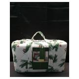 Hallmark Queen Flannel Greenery Print Quilt Set - Retail: $70