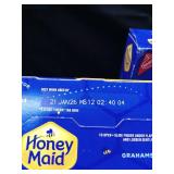 2 pk NABISCO HONEY MAID GRAHAM CRACKERS 1X14.4 OZ