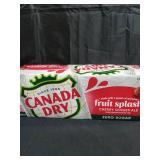 Canada Dry Caffeine Free Zero Sugar Fruit Splash Cherry Ginger Ale Soda Pop  12 fl oz  12 Pack Cans