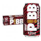 Mr. Pibb Zero Sugar Cherry Soda 12-Pack