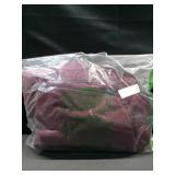 Amazon Essentials Men's Regular-Fit Long-Sleeve Two-Pocket Flannel Shirt, Burgundy Heather, X-Large - Retail: $18