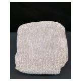 50\'x60\' Shiny Chenille Throw Blanket Neutral - Threshold: Soft Knitted, Reversible, Machine Washable, Modern Home Decor - Retail: $45